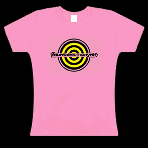 Fountains of Wayne - Sun Print Babydoll shirt (Pink)