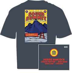 Sound Summit 2018 Heather Navy Men's T-Shirt