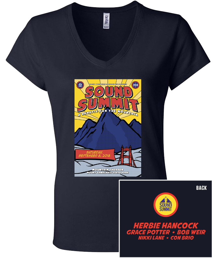 Sound Summit 2018 Navy Women's T-Shirt