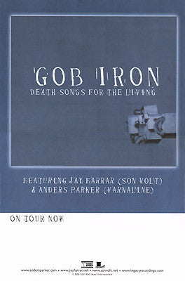 GOB IRON (Jay Farrar & Anders Parker) - Death Songs for the Living Poster