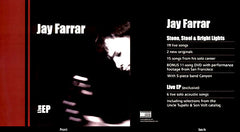 JAY FARRAR  - Live EP Poster