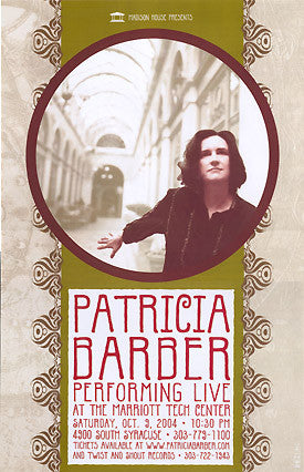 Patricia Barber - Marriott Tech Center Poster