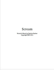 Patricia Barber "Scream" Sheet Music DIGITAL