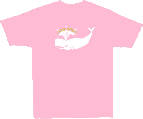 SON VOLT - Toddler Pink Whale T-shirt
