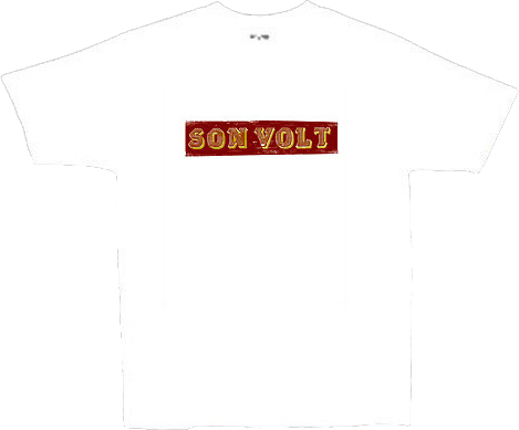 SON VOLT - White Wood Cut T-shirt